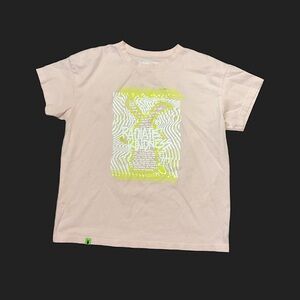 Dutch Bros Coffee Radiate Kindness Shirt Pink Graphic Short Sleeve top